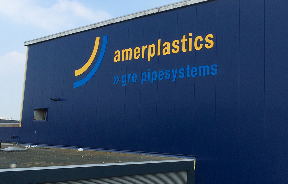 Amerplastics belettering